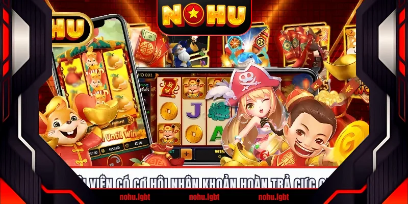 Hội viên có cơ hội nhận khoản hoàn trả cực cao Hội viên có cơ hội nhận khoản hoàn trả cực cao